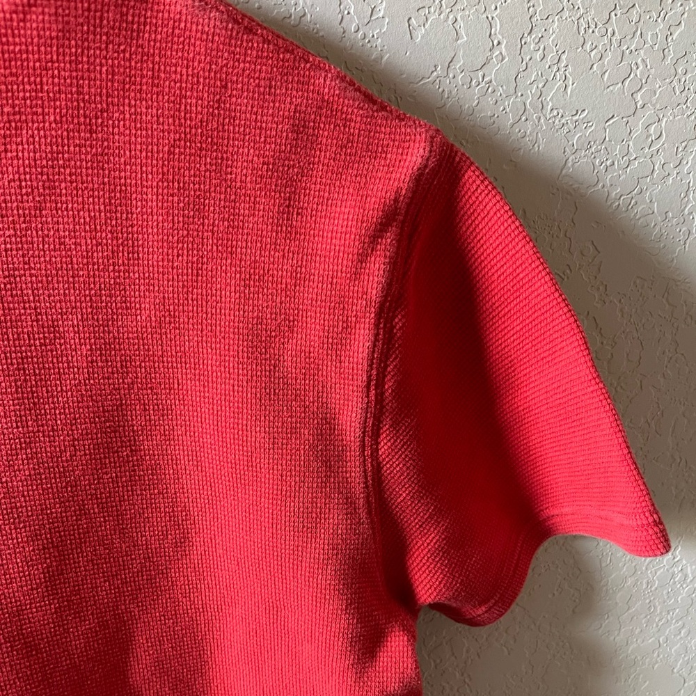 Polo Ralph Lauren Women’s Red Crewneck T-Shirt Short Sleeve 100% Cotton S/P - Picture 6 of 7